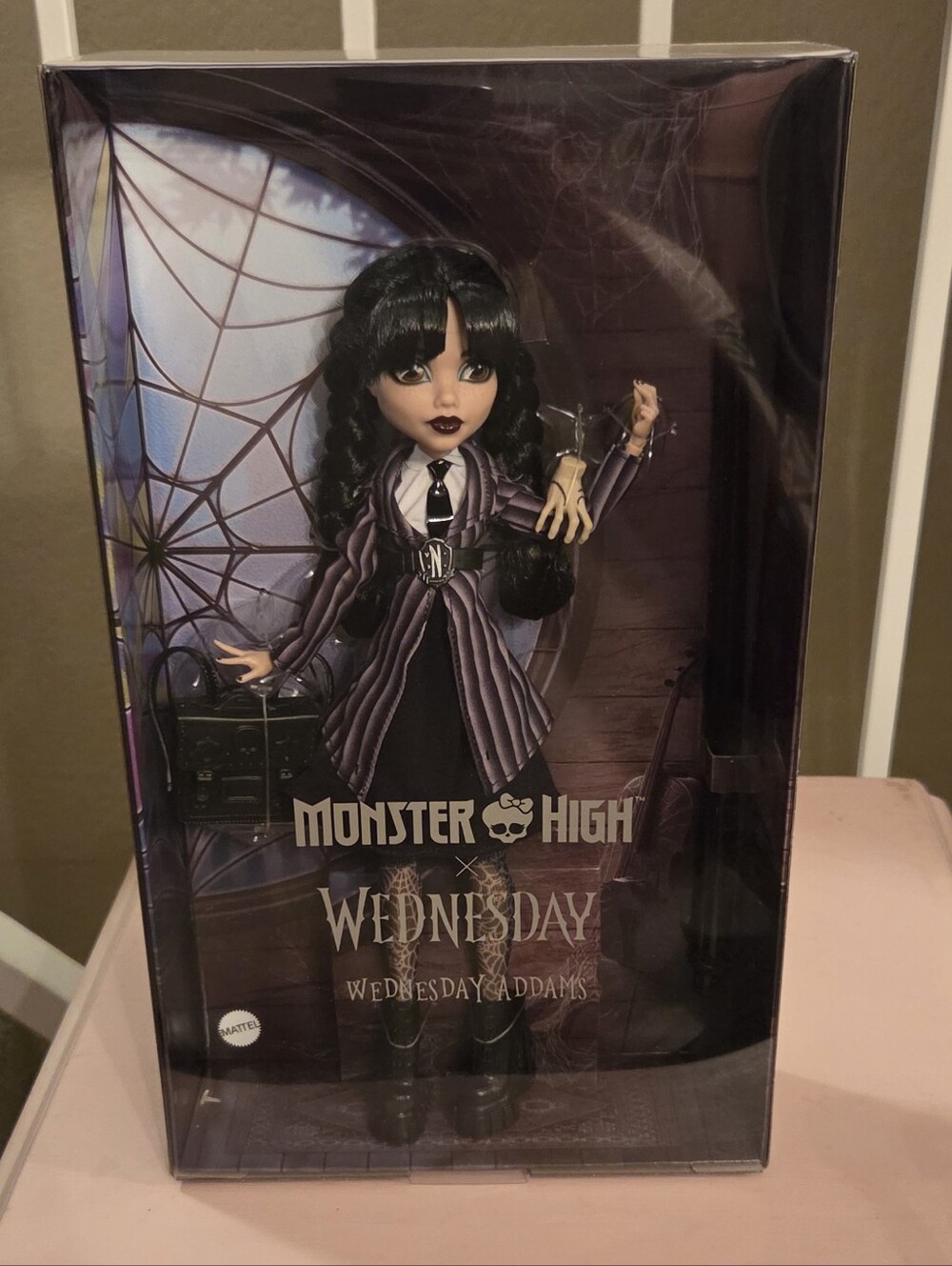 ♡ monster high x wednesday addams nib ♡
